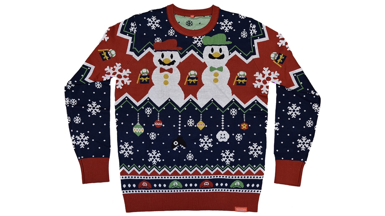 Nintendo ugly sweater online